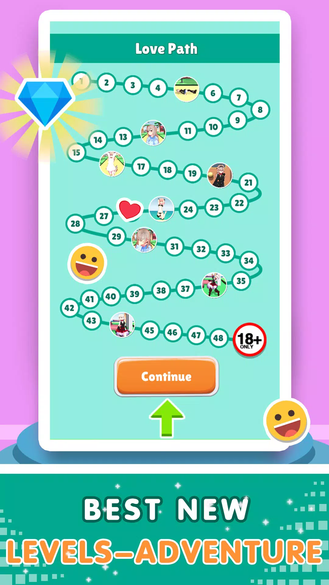 Flirt up - dress up hotties应用截图第1张