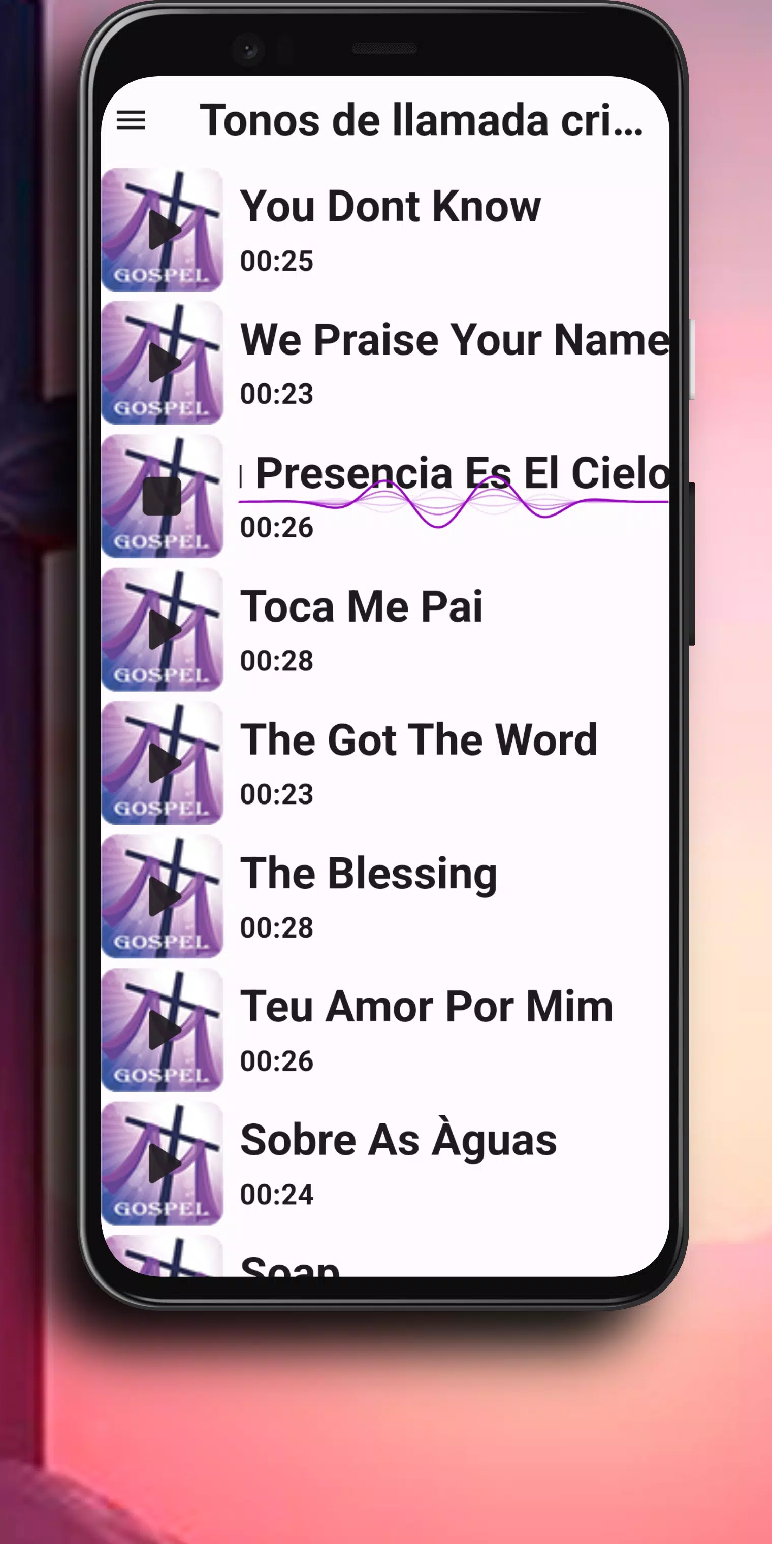 Gospel Ringtones Songs スクリーンショット 2