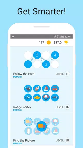 Memory Games: Brain Training ဖန်သားပြင်ဓာတ်ပုံ 0