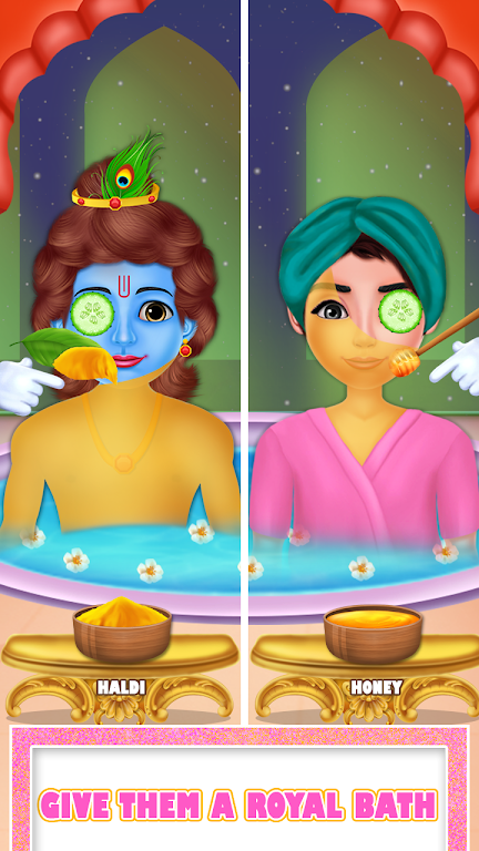 Cute Radha Fashion Makeover Screenshot 1