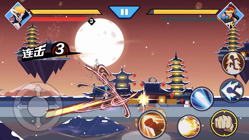 Stickman Ninja Warriors Fight Schermafbeelding 0