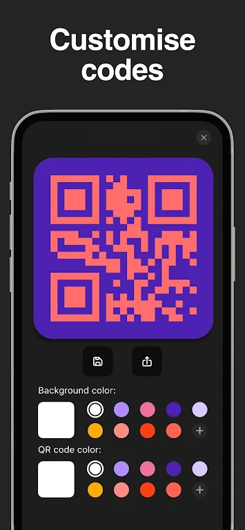 QR code Scanner & Creator Capture d'écran 1