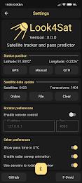 Schermata Look4Sat Satellite tracker 3