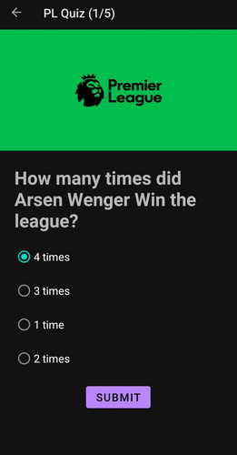 Premier League Quiz应用截图第3张