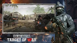 Gun and Shooting: Target war Ảnh chụp màn hình 2