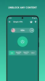 Simple VPN Pro Super Fast VPN Ảnh chụp màn hình 0