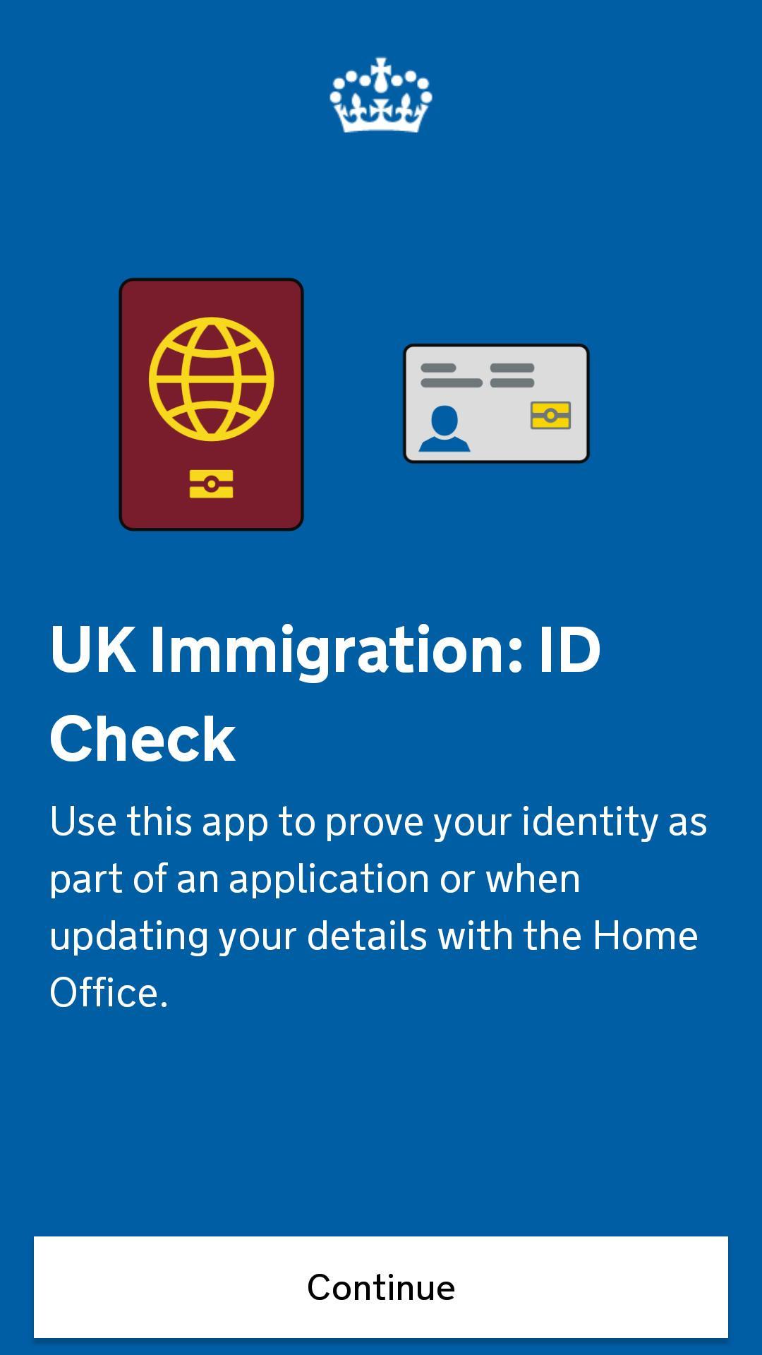 UK Immigration: ID Check Ekran Görüntüsü 0