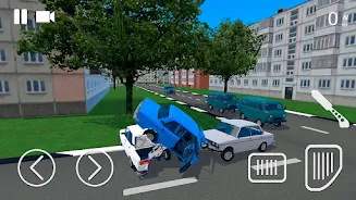 Russian Car Crash Simulator 螢幕截圖 0