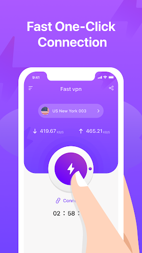 Fast energy vpn ဖန်သားပြင်ဓာတ်ပုံ 2