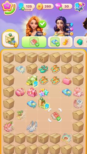 Serena’s Secret:Merge Makeover Captura de tela 3