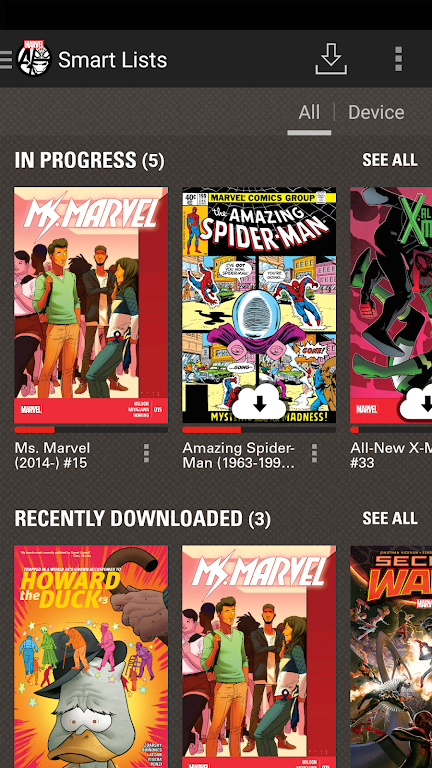 Marvel Comics Capture d'écran 1