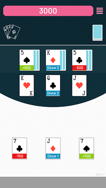 9-Draw: Poker Solitaire Puzzle ဖန်သားပြင်ဓာတ်ပုံ 1