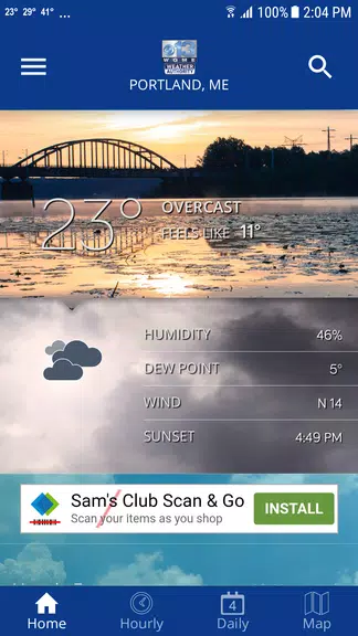 Schermata WGME WX 0