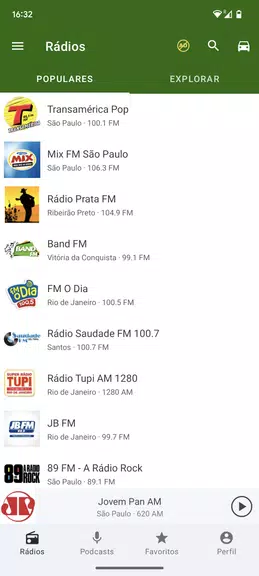 Rádio FM Brasil - FM Ao Vivo Скриншот 2