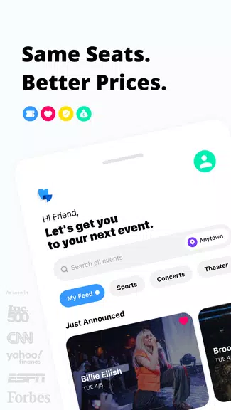 TickPick - Live Event Tickets Screenshot 0