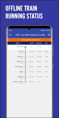 Train Ticket Booking App Ảnh chụp màn hình 3