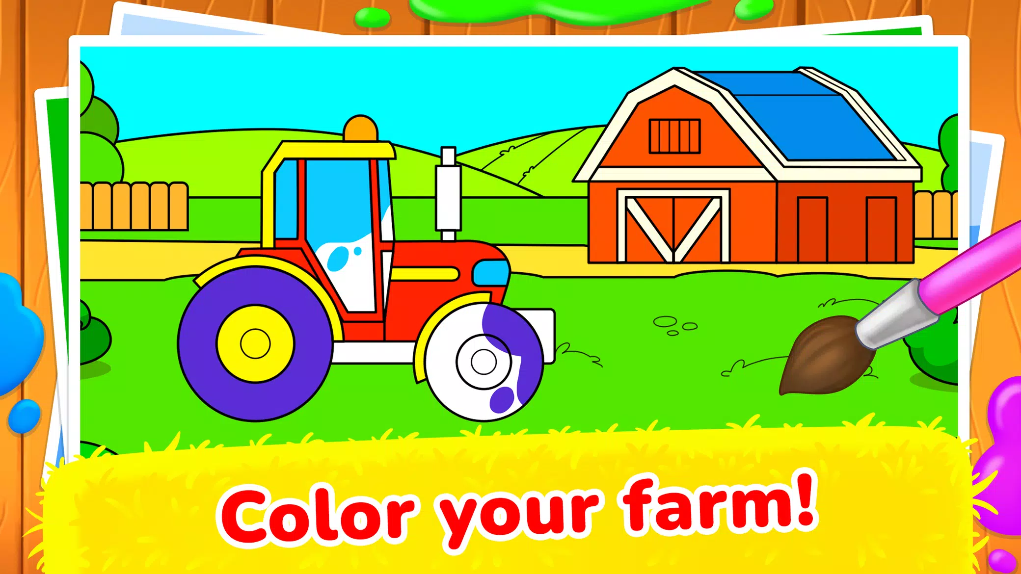 Schermata Animal game! Kids little farm! 3