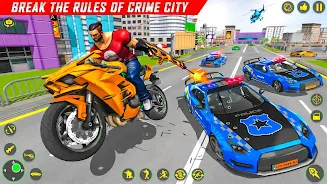 Real Gangster Game: Open World ဖန်သားပြင်ဓာတ်ပုံ 2