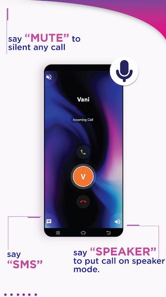 Vani Dialer - Responde la llam Screenshot 1