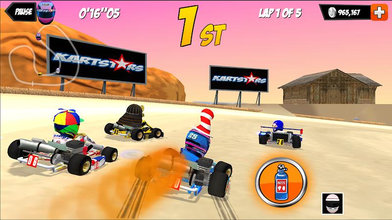 Kart Stars Captura de tela 2