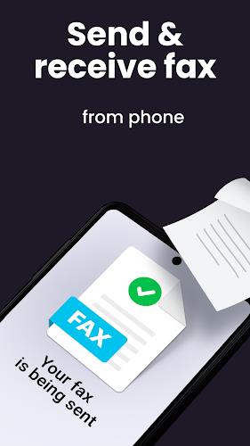 FAX App: Send Faxes from Phone स्क्रीनशॉट 0