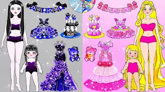 chibi doll dress up makeover スクリーンショット 0