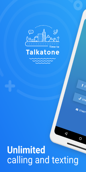 Talkatone: Texting & Calling Tangkapan skrin 1