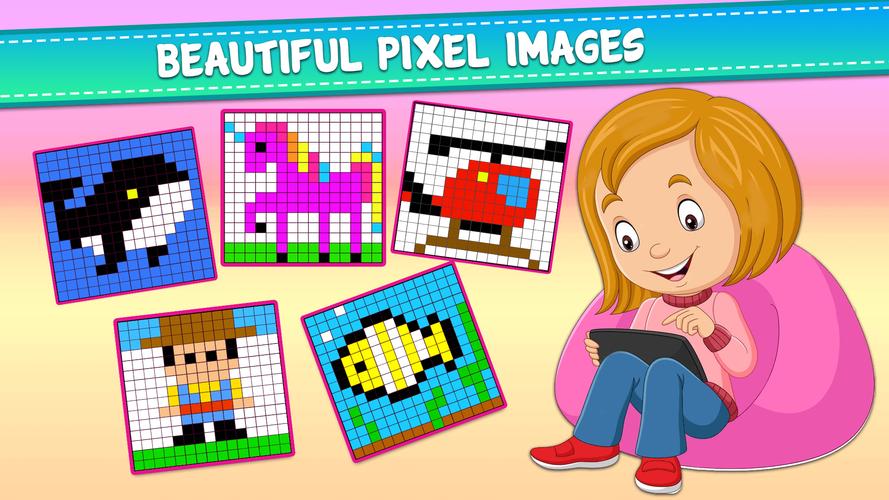 Pixel Art Coloring Games Captura de pantalla 0