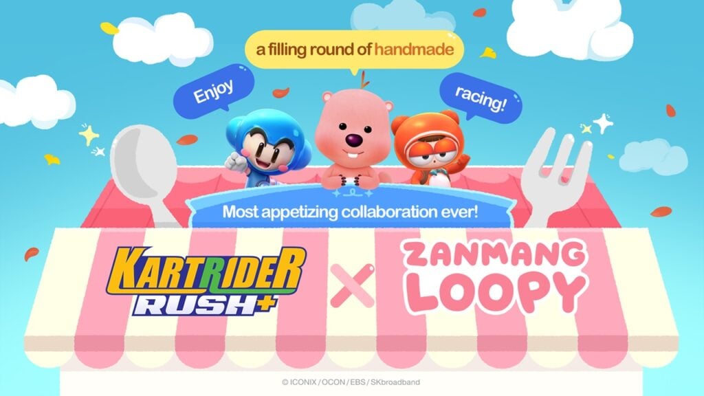 KartRider Rush+ x ZanMang Loopy è una divertente collaborazione con nuovi kart e 45 nuovi oggetti!