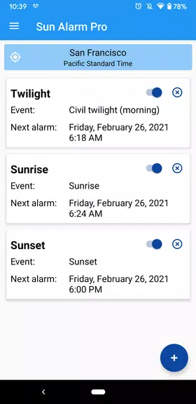 Sun Alarm Ảnh chụp màn hình 0
