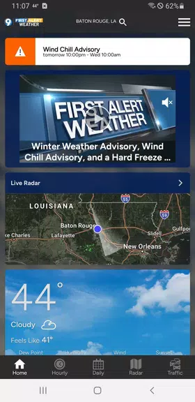 WAFB First Alert Weather Zrzut ekranu 0