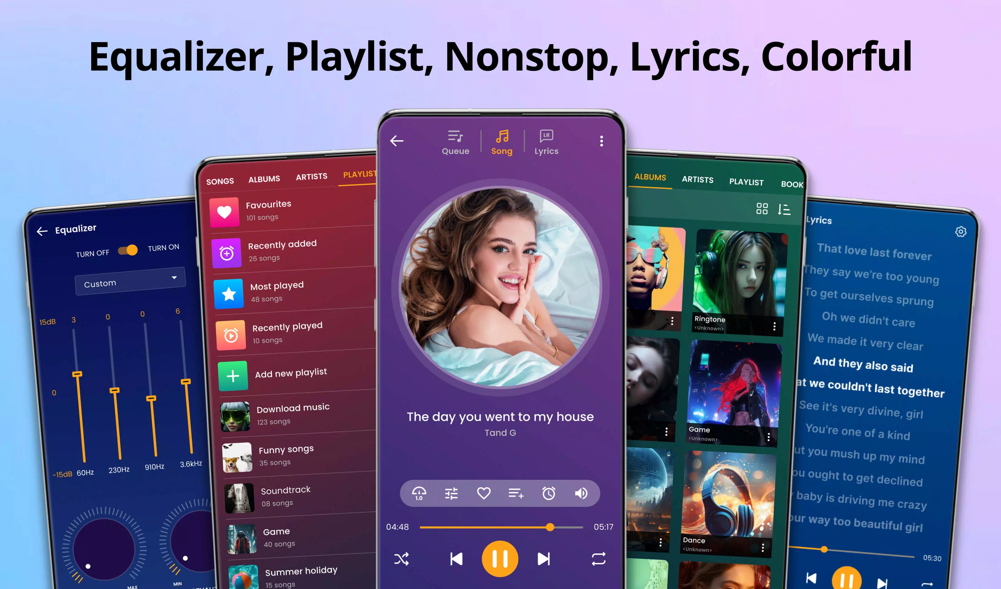 Schermata Music player 0