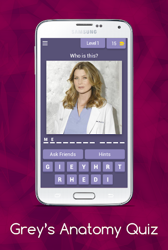 Schermata Grey’s Anatomy Quiz - Guess al 0