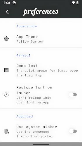 Font Viewer - Preview Fonts Zrzut ekranu 2