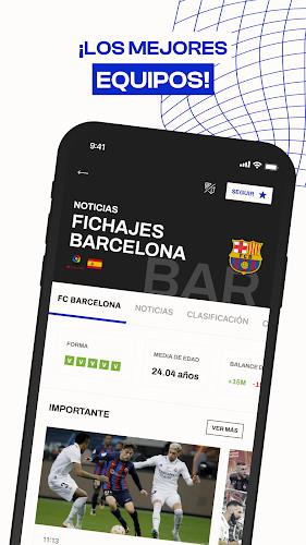 Fichajes fútbol: mercado Screenshot 3