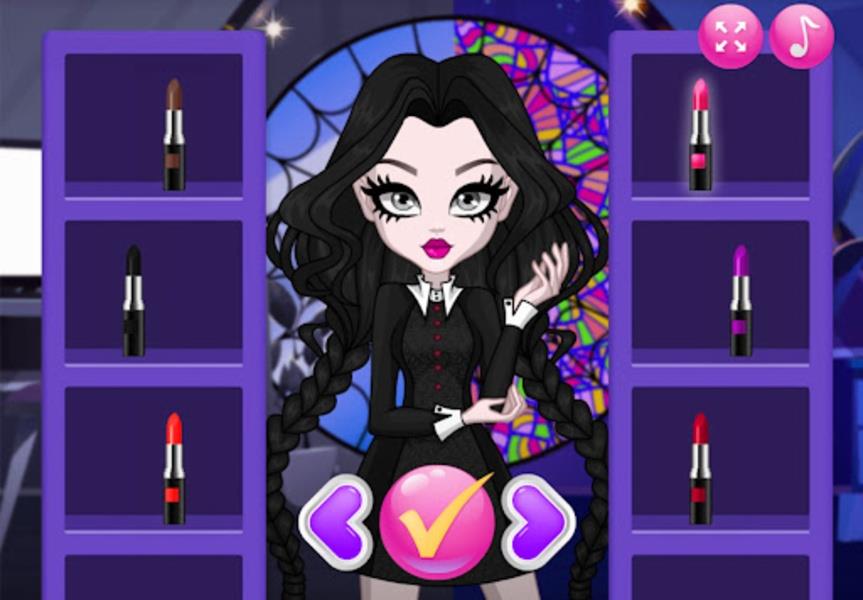 Wednesday Addams DressUp スクリーンショット 3