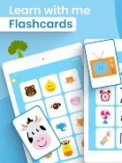 First Baby Words Learning Game Schermafbeelding 0