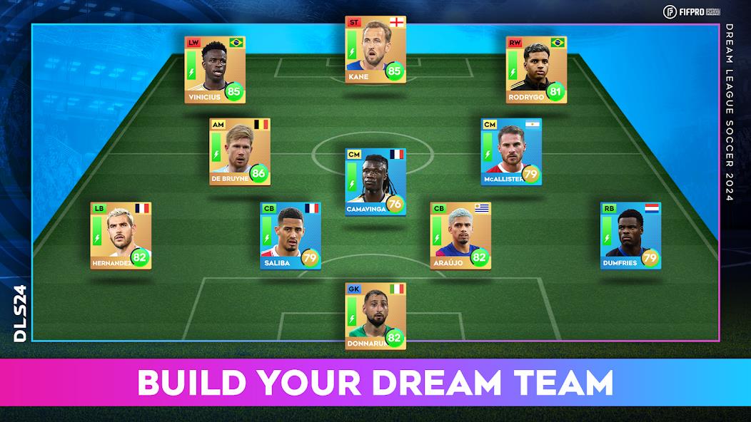 Dream League Soccer 2024 Mod ဖန်သားပြင်ဓာတ်ပုံ 3