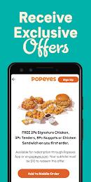 Popeyes® App Schermafbeelding 3