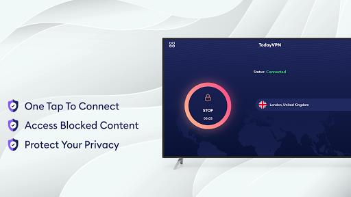 Today VPN - Free VPN Proxy - Unlimited VPN Captura de pantalla 0