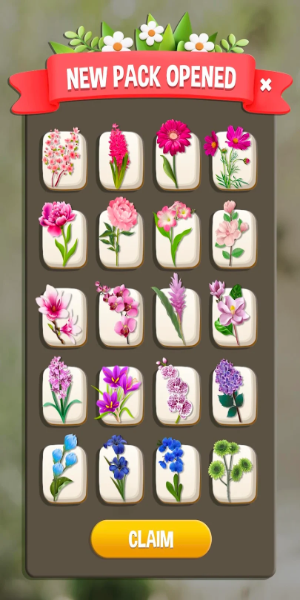 Zen Blossom: Flower Tile Match 螢幕截圖 2