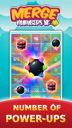 2048 Number Merge Games Puzzle Captura de tela 3