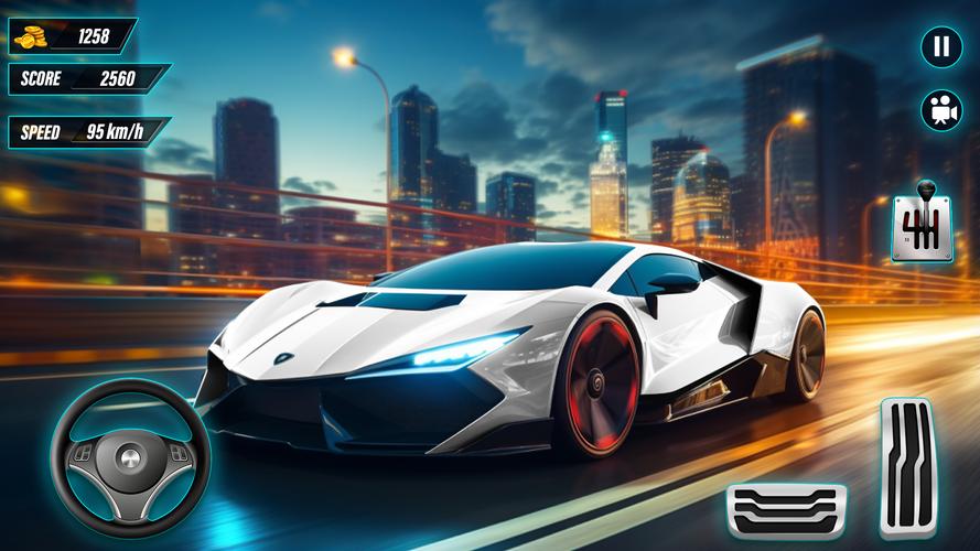 高速公路 车 竞速 车 游戏应用截图第1张