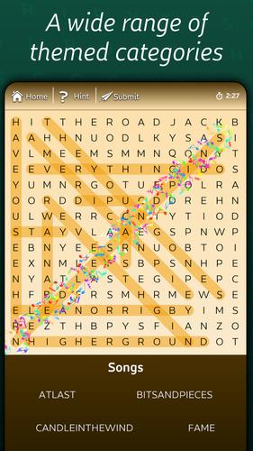 Astraware Wordsearch スクリーンショット 1