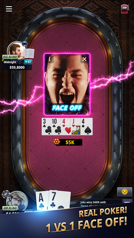 B17 Poker - Texas Hold'em, Live cam poker 螢幕截圖 0