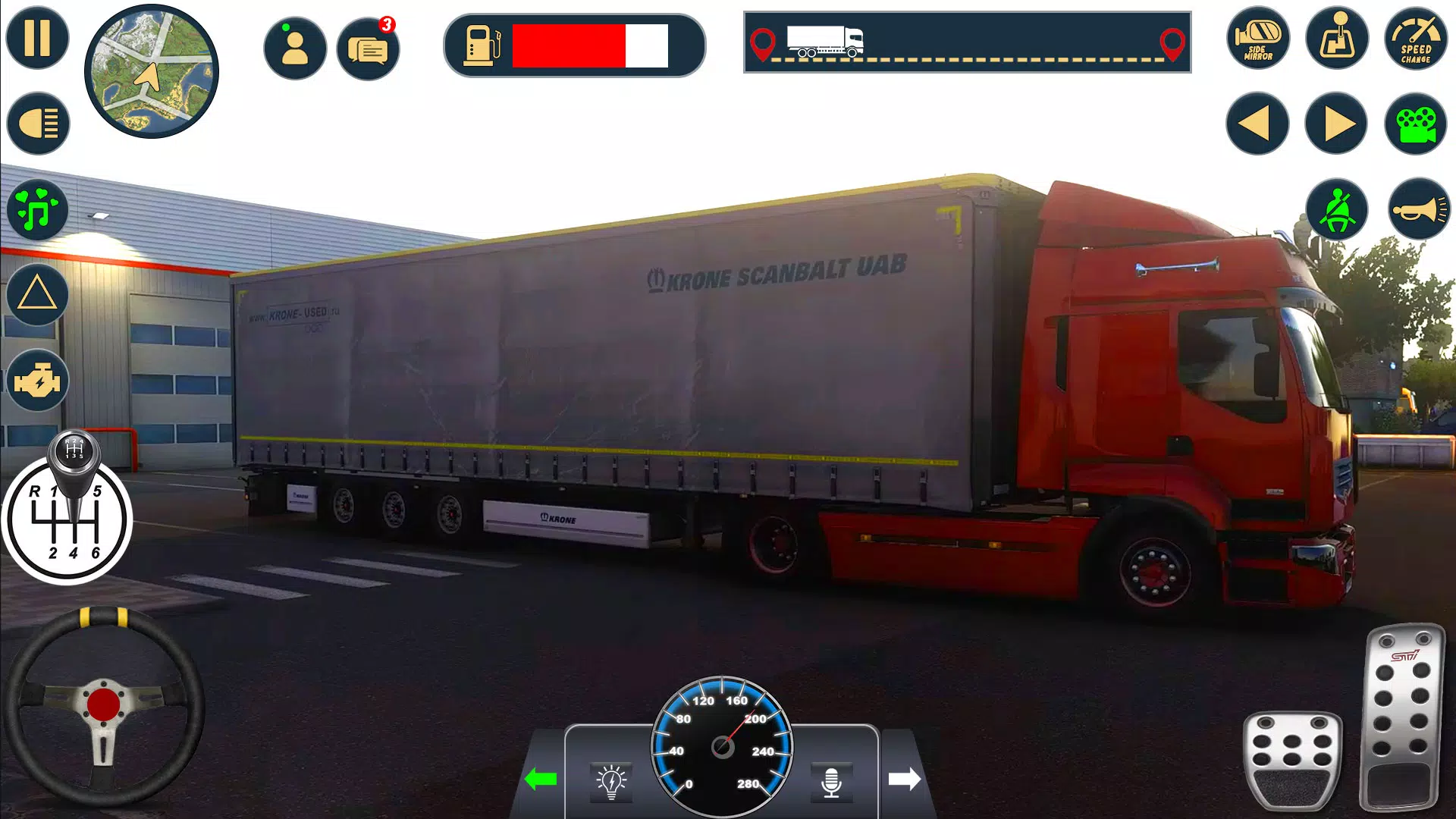 Euro Cargo Truck Simulator 3D 스크린샷 0