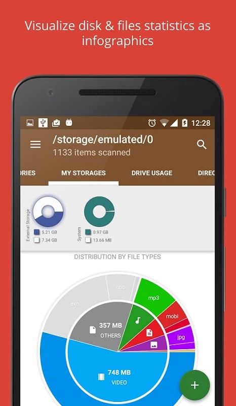 Disk & Storage Analyzer [PRO] ภาพหน้าจอ 0