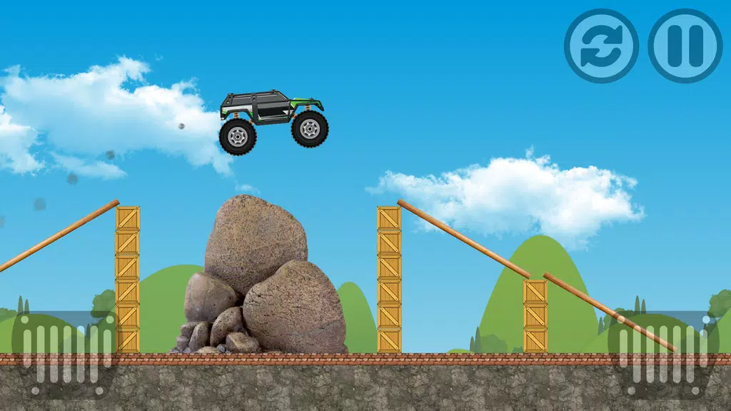 Monster Truck Racing Game Captura de pantalla 0