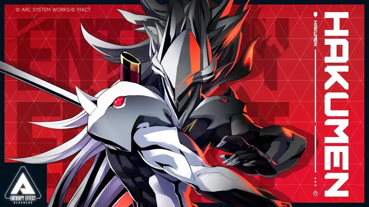 Blazblue 엔트로피 효과의 Hakumen