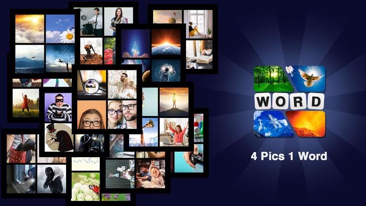 Puzzle: 4 pics 1 word offline Скриншот 1